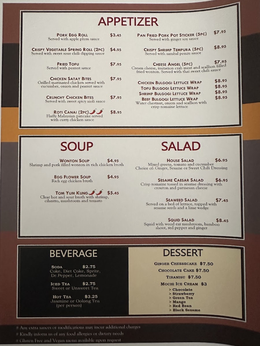 Menu Yellow Ginger Asian Kitchen-1